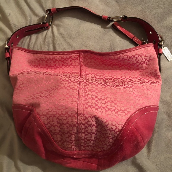 Pink Coach purse